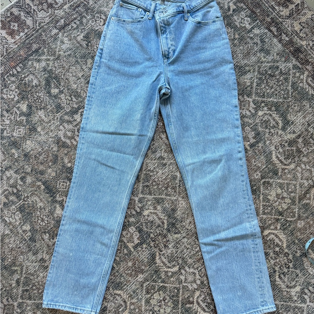 Abercrombie & Fitch Light Blue High Rise Jeans